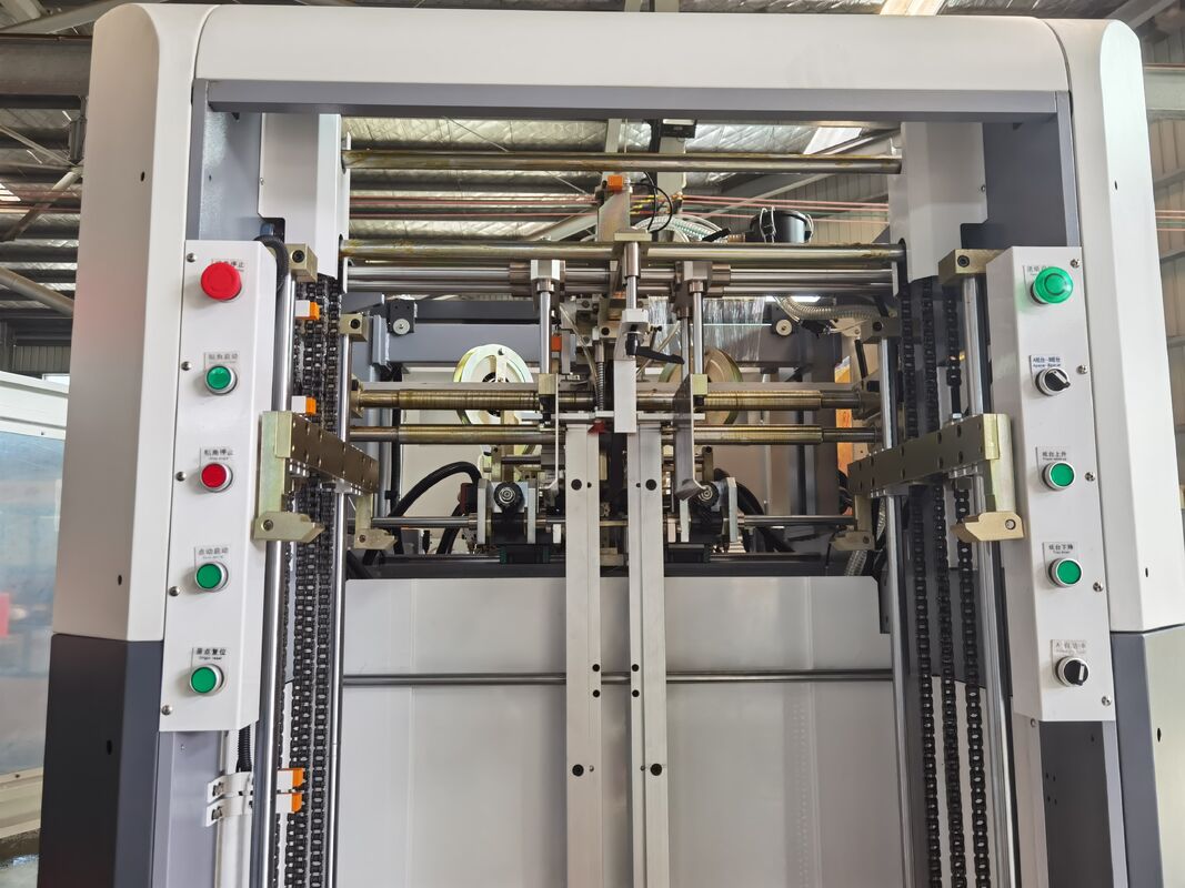 Aplikasi Penguat Sudut Sepenuhnya Otomatis 85pcs/menit Mesin Penempel Sudut