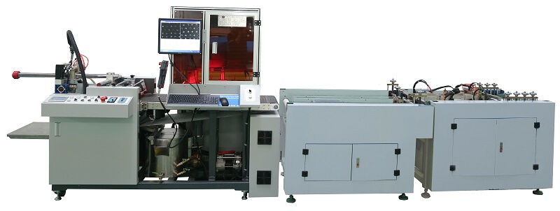 Mesin Perakitan Kotak Karton Sepenuhnya Otomatis Kecepatan Kerja 20-30 PCS/menit Termasuk Tekanan Udara 07MPa Dirancang untuk Pengemasan