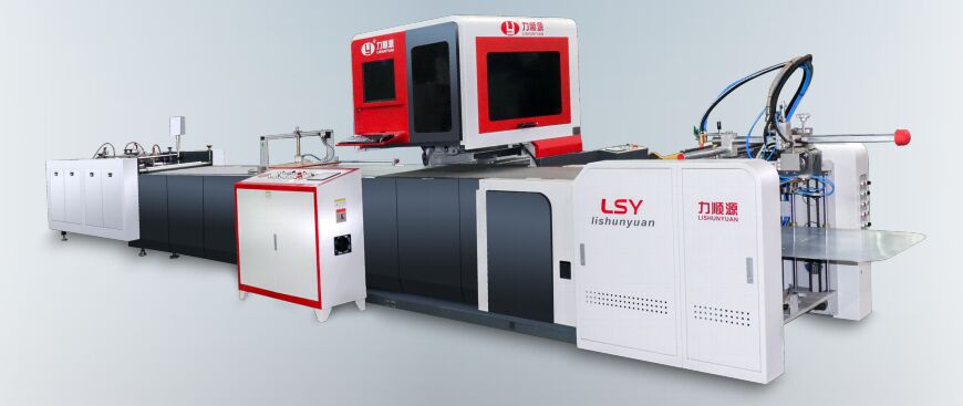 Sistem Pembungkus Kasus Visi Mesin Otomatis untuk kotak ponsel, kotak kue bulan, kotak teh