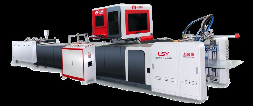 LY-4510C-PK Mesin Pencetakan Hardcover Otomatis Posisi Visual Mesin Pencetakan Kasus/ Mesin Otomatis/ Mesin Pencetakan Hardcover/ Pembuat Kasus