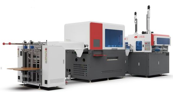 LY-HB3000CZ Intelijen 2 In 1 Kotak kaku membuat mesin Kotak kaku membuat mesin Mesin sepenuhnya otomatis