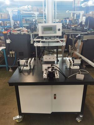 Mesin penekan gelembung kotak kaku semi-otomatis